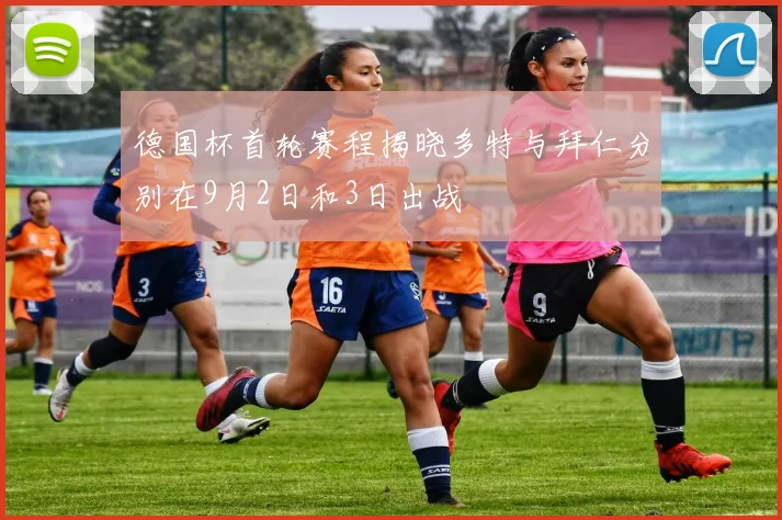 德国杯首轮赛程揭晓多特与拜仁分别在9月2日和3日出战