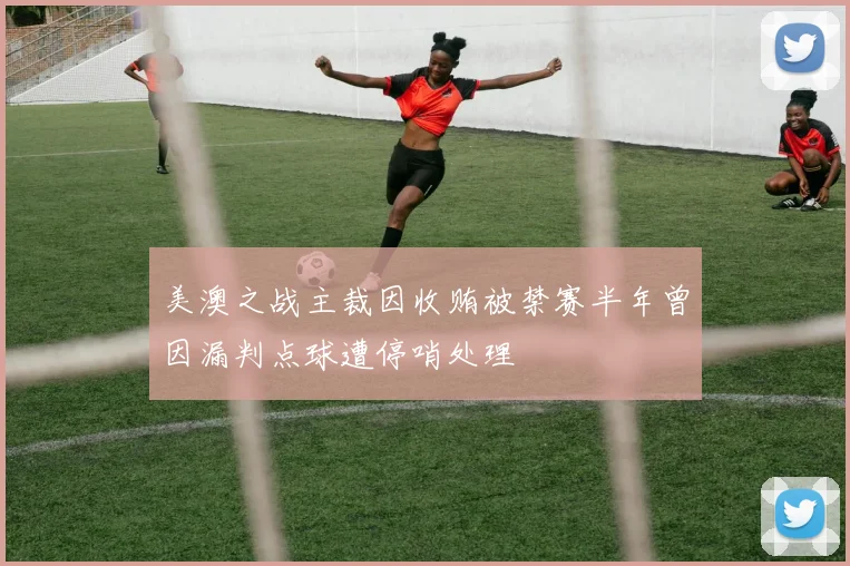 美澳之战主裁因收贿被禁赛半年曾因漏判点球遭停哨处理